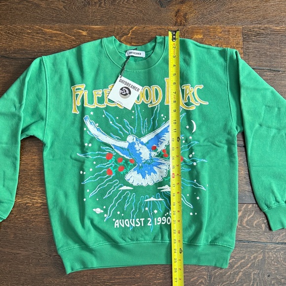 Daydreamer FLEETWOOD MAC 1990 DOVE BF SWEATSHIRT size Small NWT - Picture 5 of 10